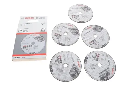 Круг відрізний 76x1x10 мм 5 од. BOSCH 2 608 601 520