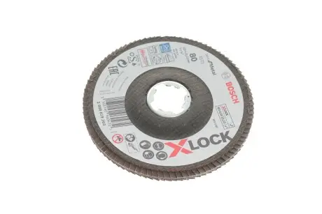 Круг чистящий 125x8x22,23 мм X-LOCK X571 Best for Metal BOSCH 2 608 619 203