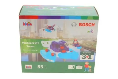 3-в-1 будівельний набір: команда водних суден TM BOSCH 8794 (фото 1)