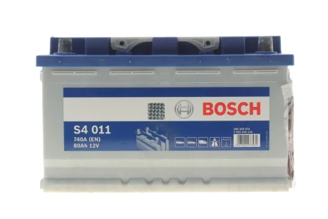 Акумулятор 12В/80Аг/740А/18,69кг BOSCH DSC_0 092 S40 110