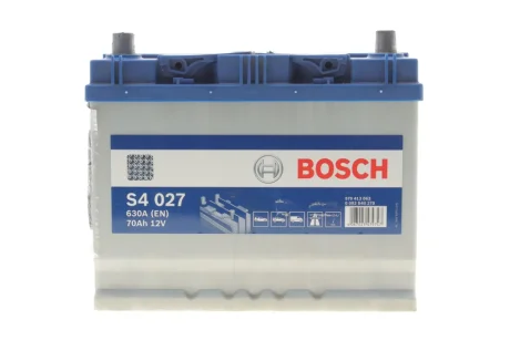 Акумулятор 12В/70Аг/630А/16,24кг BOSCH DSC_0 092 S40 270