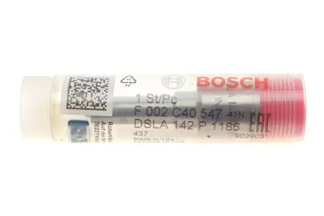 Распылитель дизельного топлива TATA (697 TCIC) BOSCH F 002 C40 547