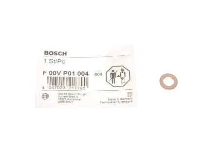 Шайба під форсунку 13x1.5 VAG/KIA/Volvo BOSCH F 00V P01 004