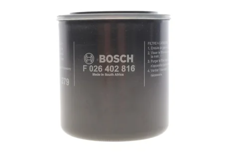 Фільтр паливний BOSCH F 026 402 816