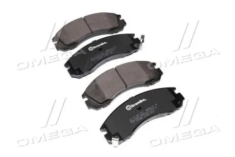 Колодки гальмівні дискові BREMBO P54017