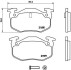 Гальмiвнi колодки дисковi BREMBO P68018 (фото 1)