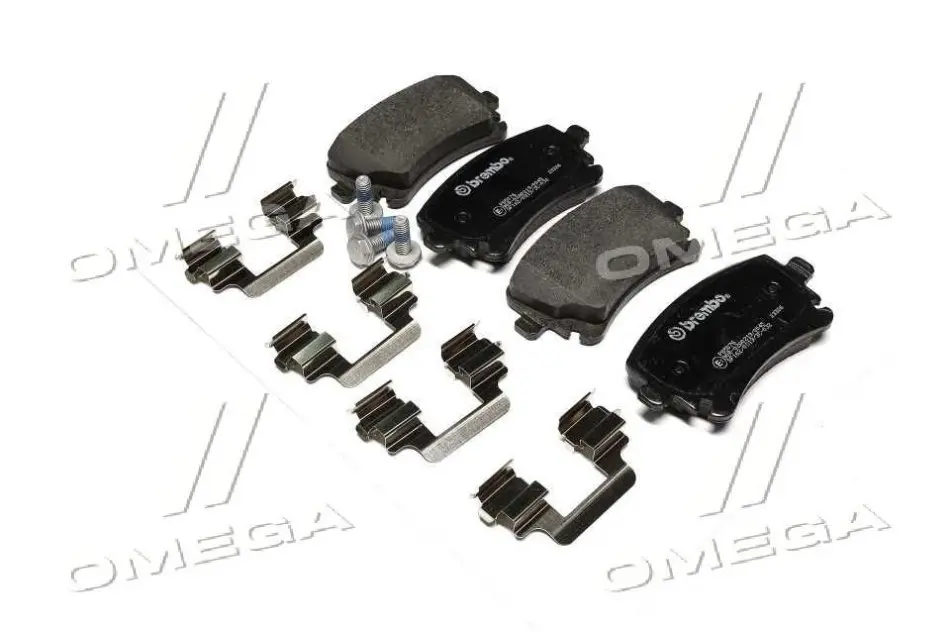 Колодки тормозные дисковые BREMBO P85076 (фото 1)