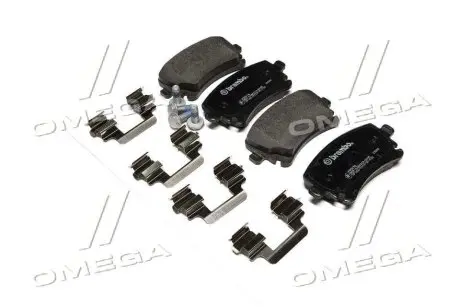 Колодки тормозные дисковые BREMBO P85076