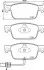 Тормозные колодки дисковые BREMBO P85 153 (фото 1)
