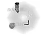 Патрубок интеркулера Audi A3/Skoda Octavia I/VW Bora/Golf IV 1.8 T96-06 BUGIAD 86614 (фото 2)
