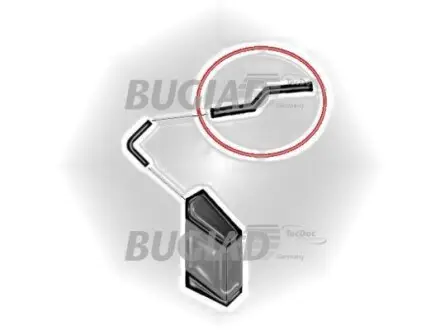Патрубок системи турбонадуву Vw Touareg 2.5D 01.03-05.10 BUGIAD 87612