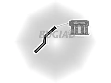 Патрубок системи турбонадуву BMW 5 (E60), 5 (E61), 6 (E63), 6 (E64) 3.0D 09.04-12.10 BUGIAD 88452