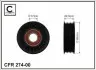 Ролик ремня приводного Mazda 1.8I, 2.0I, 2.3I, 6 02,02-, MPV 02.03-, MX5 05.07- CAFFARO 274-00 (фото 1)