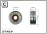 Ролик ремня приводного Audi/Seat/Skoda/Vw 1.9SDI/1.9TDI/2.0TDI 99- CAFFARO 60-91 (фото 1)