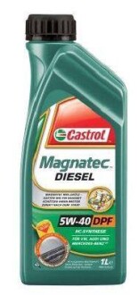 Олива моторна Magnatec Diesel 5W40 DPF 1L CASTROL 1502B8