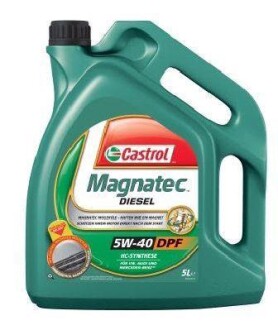 Олива моторна Magnatec Diesel 5W40 DPF 5L CASTROL 1502BA