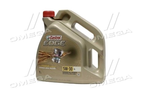 Моторное масло EDGE LL 5W-30 4L CASTROL 15668E