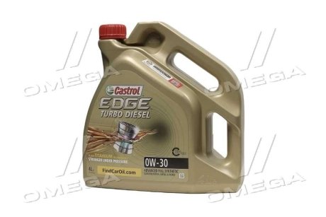 Моторное масло EDGE Turbo Diesel 0W30 4L CASTROL 157E5C