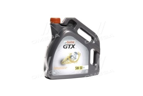 Масло моторное GTX 5W30 C4 4L CASTROL 15C8AD