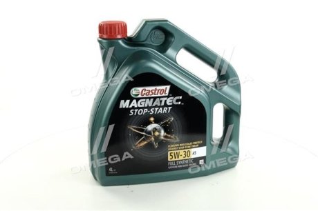 Олива моторна Magnatec Stop Start 5W30 A5 4L CASTROL 15CA43