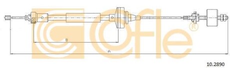 Трос зчеплення Dacia Logan 1.4/1.6 COFLE 10.2890