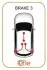 Трос ручного тормоза перед. Audi Q7 VW Touareg 2.5D-6.0D 10.02-08.15 COFLE 10.7633 (фото 2)