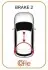 Трос ручного гальма задній L 1774/1749 Opel Zafira 1.6/1.8/2.0/2.2/1.7CDTi/1.9CDTi 05> COFLE 11.5867 (фото 2)