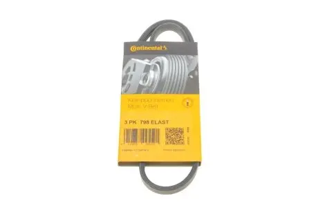 Ремінь поліклиновий Contitech 3PK798 ELAST