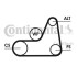 Ремiнь клиновий Ford Focus/Fiesta/Fusion 1.25-1.6 99-12/Mazda 2 1.25-1.6 Contitech 6PK1042ELASTT1 (фото 1)