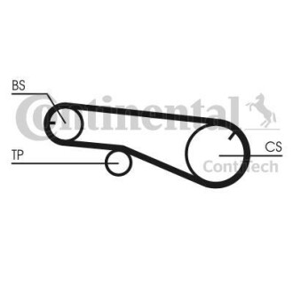 Комплект ремня ГРМ Contitech CT1109K1