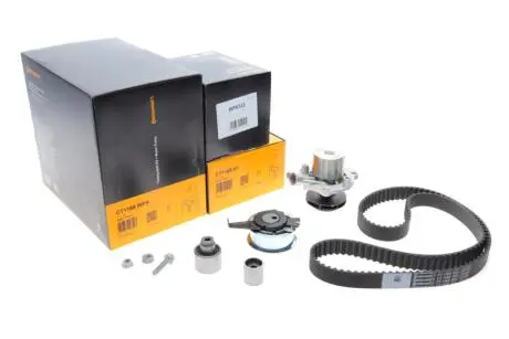 Комплект ремня ГРМ с водяным насосом. Contitech CT1168WP9