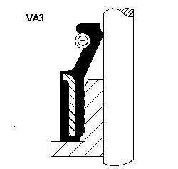 (1шт)Сальнiки клапанiв DB OM314/OM352 9mm CORTECO 12015881