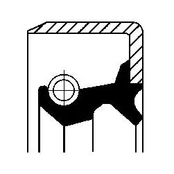 Фото сальник, диференціал CORTECO 19033803B Сальник, диференціал CORTECO 19033803B