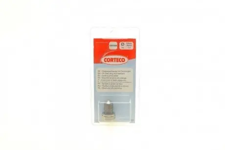 Пробка слива смазки с уплотнением CORTECO 220125S