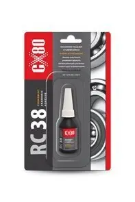 Герметик рiзьбовий 10ml (зелений) дуже мiцний CX80 183
