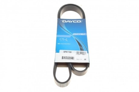 Ремень поликлиновый DAYCO 6PK1160