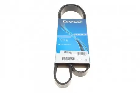 Ремінь поліклиновий DAYCO 6PK1160