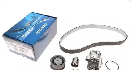Комплект ремня ГРМ с водяным насосом. DAYCO KTBWP2960