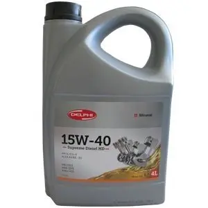 Олива моторна SUPREME DIESEL 15W-40 4L Delphi 25185360