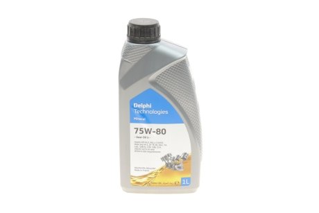 Олива транс 75W80 1L GEAR OIL 5 API GL5 Delphi 28344397