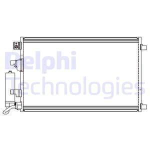 Радiатор кондицiонера Delphi CF20312