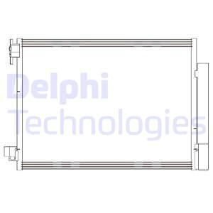 Радiатор кондицiонера Delphi CF20415