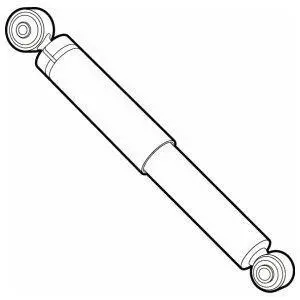 Амортизатор Delphi D2252410