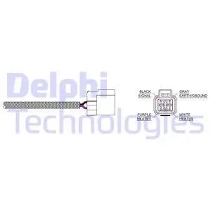 Лямбда-зонд Delphi ES2015812B1