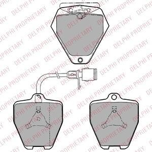 Гальмiвнi колодки дисковi Delphi LP1024