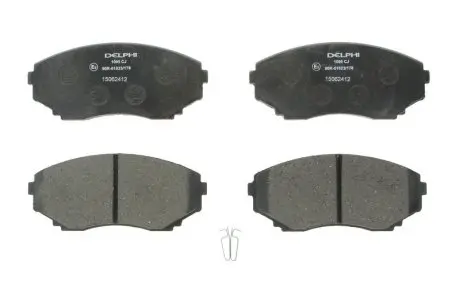 Тормозные колодки дисковые Delphi LP1095