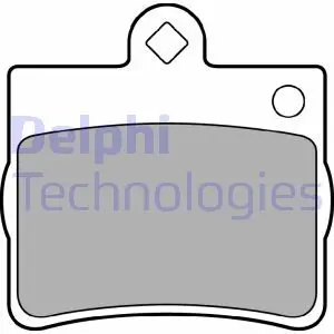 Тормозные колодки дисковые Delphi LP1402