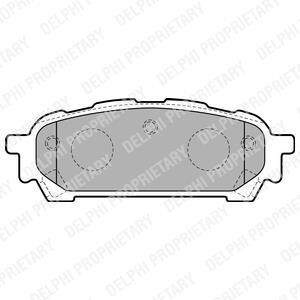 Гальмiвнi колодки дисковi Delphi LP1822