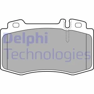 Комплект гальмівних колодок Delphi LP1828