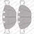 Тормозные колодки дисковые перед.BMW 535d/745-760 02- Delphi LP2041 (фото 1)